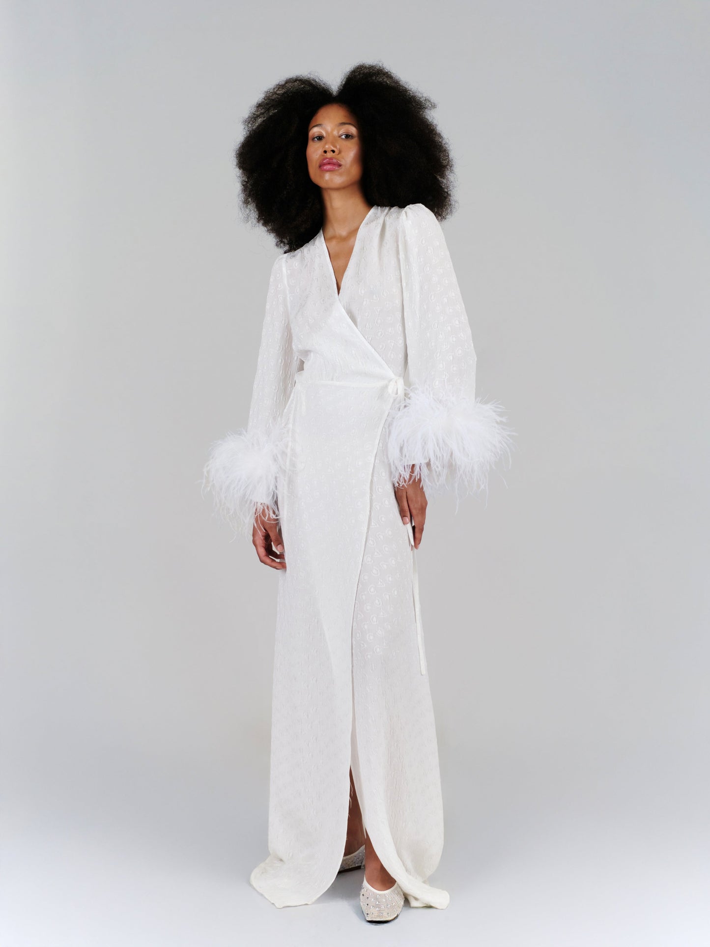 Iris Dress Lucent White