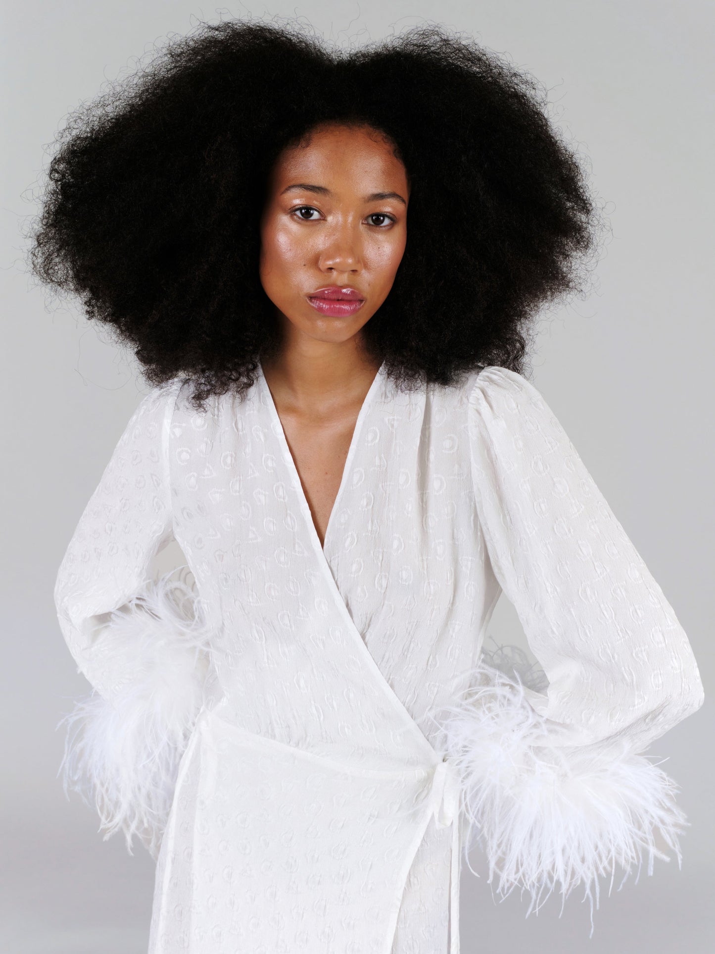 Iris Dress Lucent White