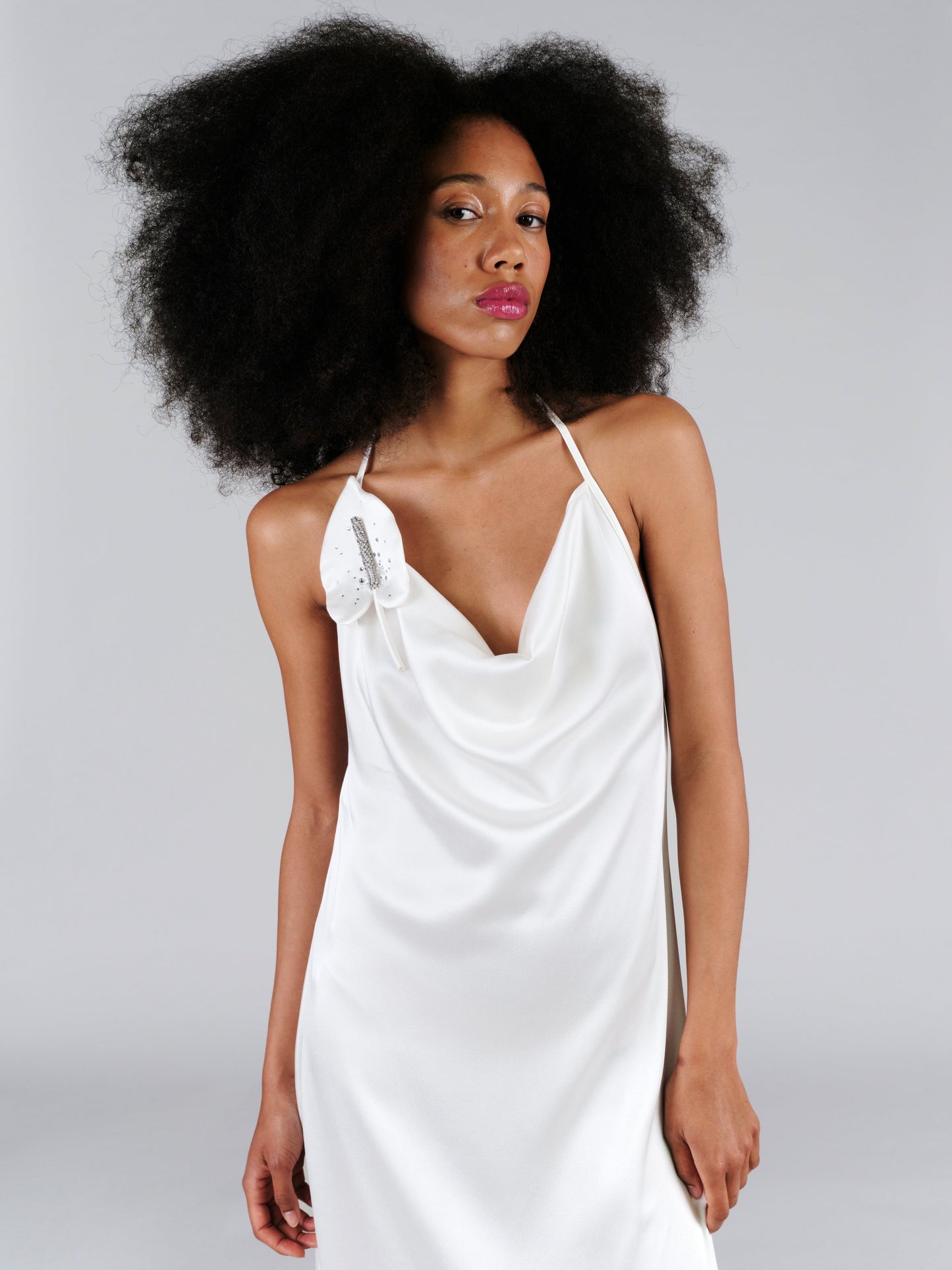 Rachel Dress Lucent White