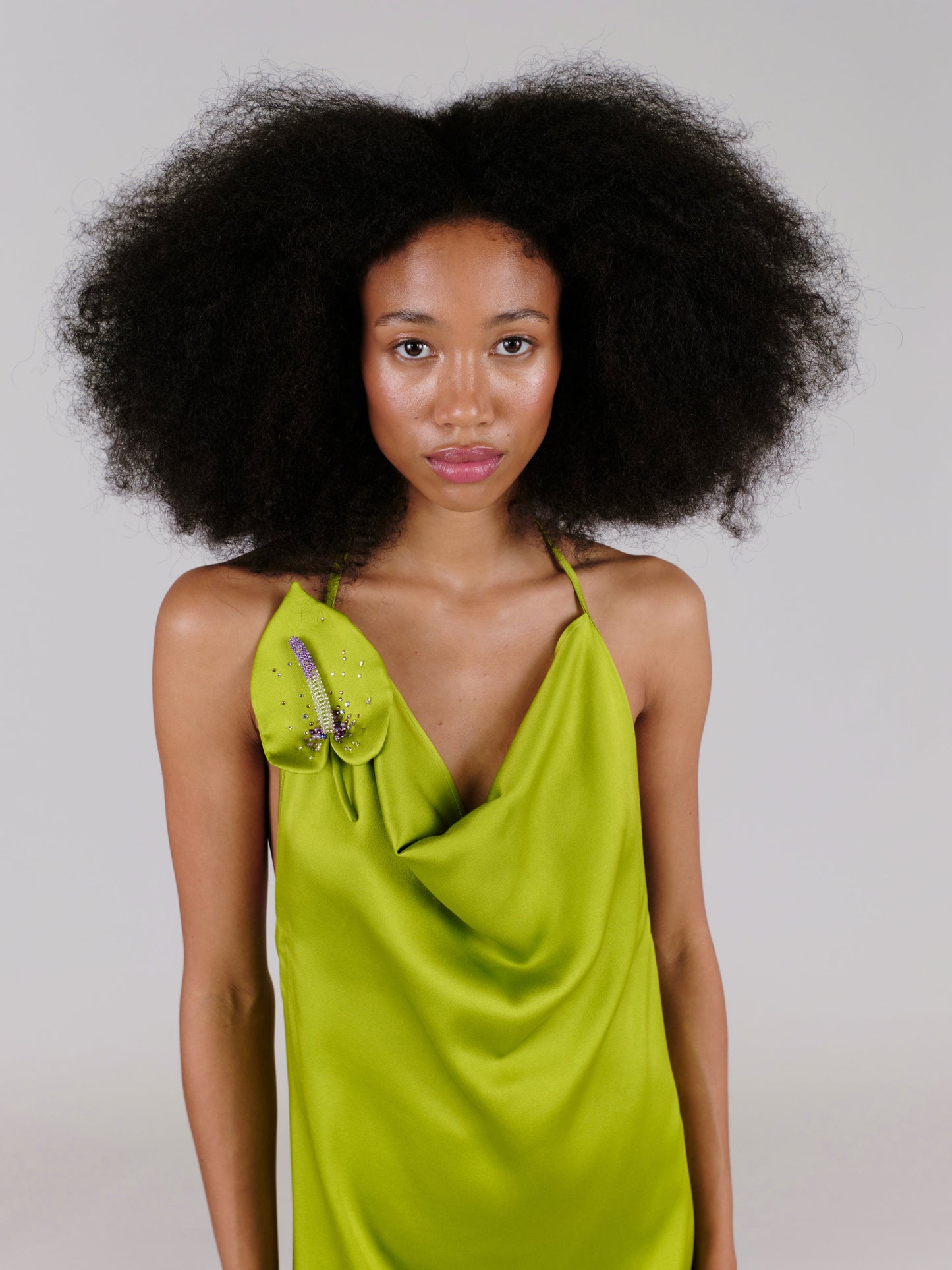 Rachel Dress Salted Green