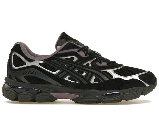 ASICS Gel-NYC Black Purple Graphite Grey