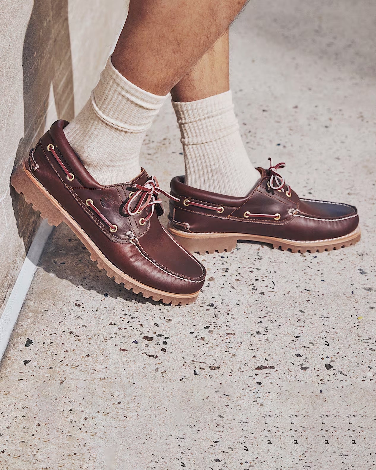 Scarpa Boat Authentic Marrone