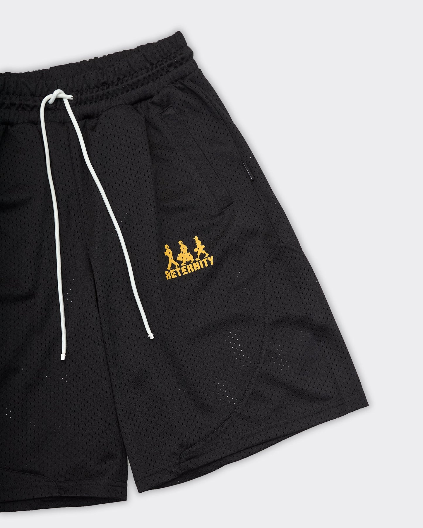 Short Mesh Creative Dept Logo Nero