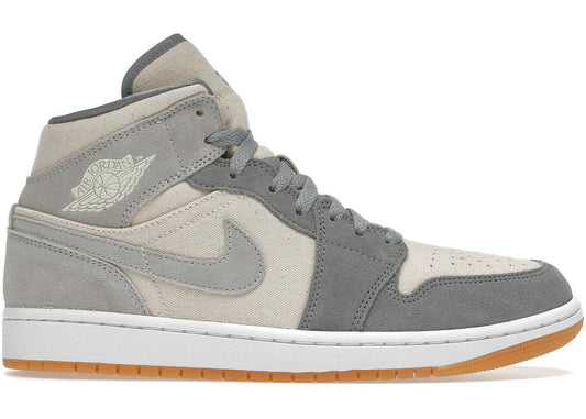 jordan 1 mid se coconut milk particle grey