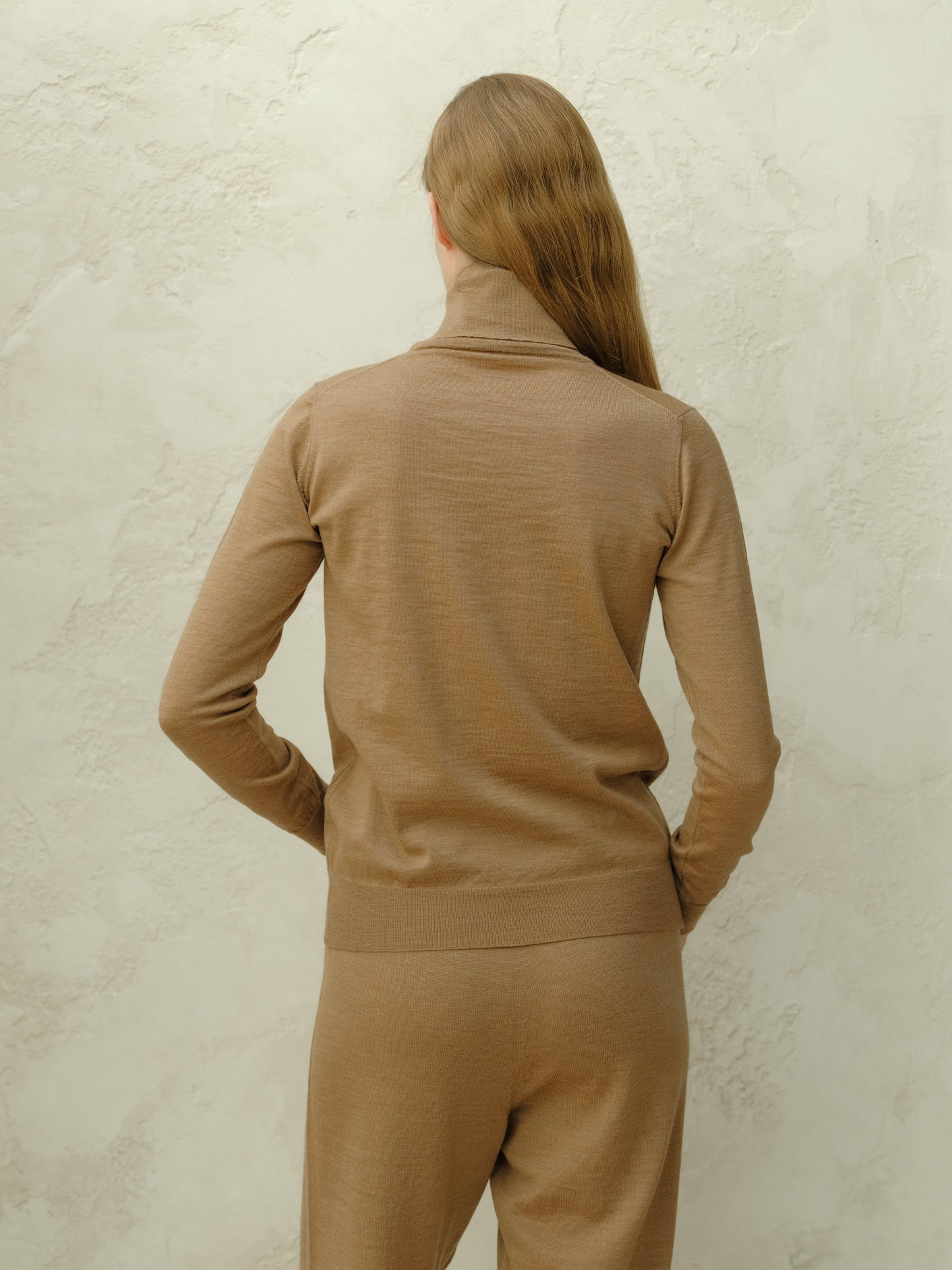 Extra Fine Merino Wool Turtleneck Sweater