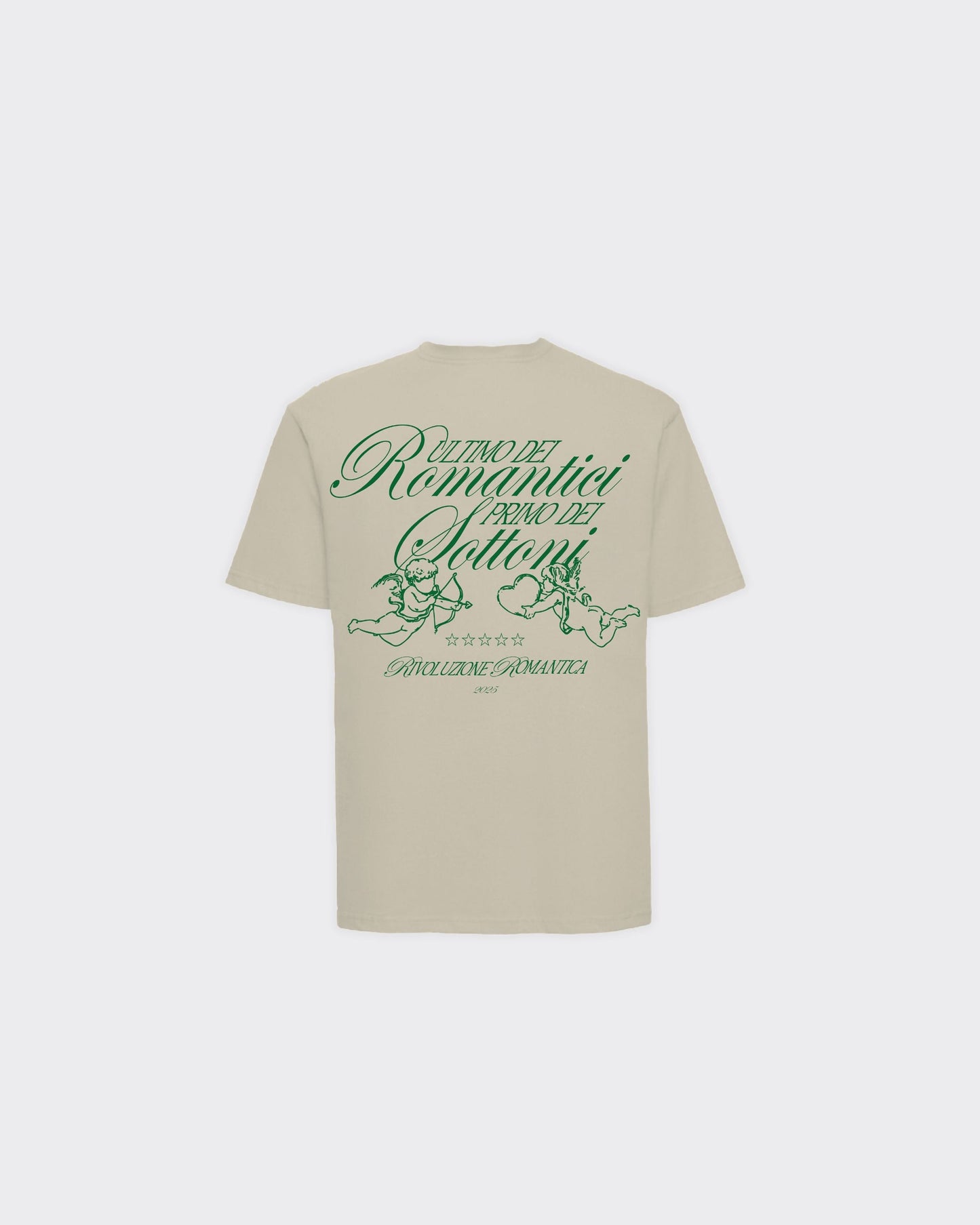 T-Shirt Ultimo Dei Romantici Beige