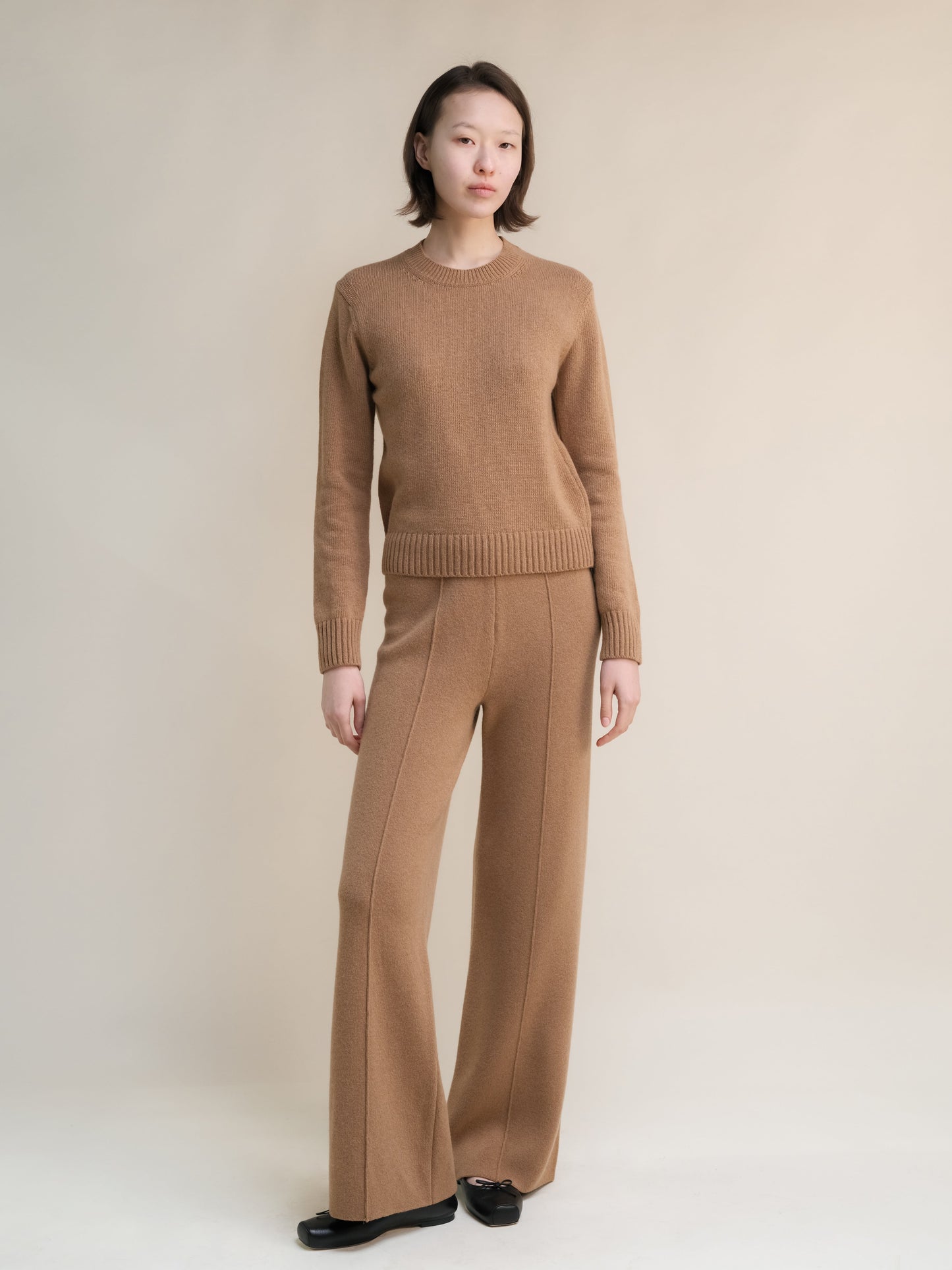 Cashmere Mix Crewneck Sweater