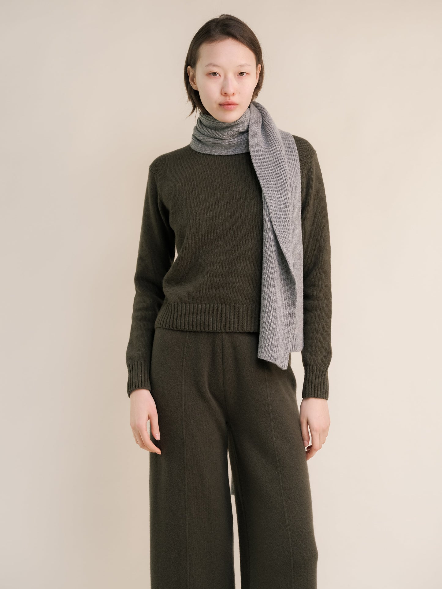 Cashmere Mix Crewneck Sweater