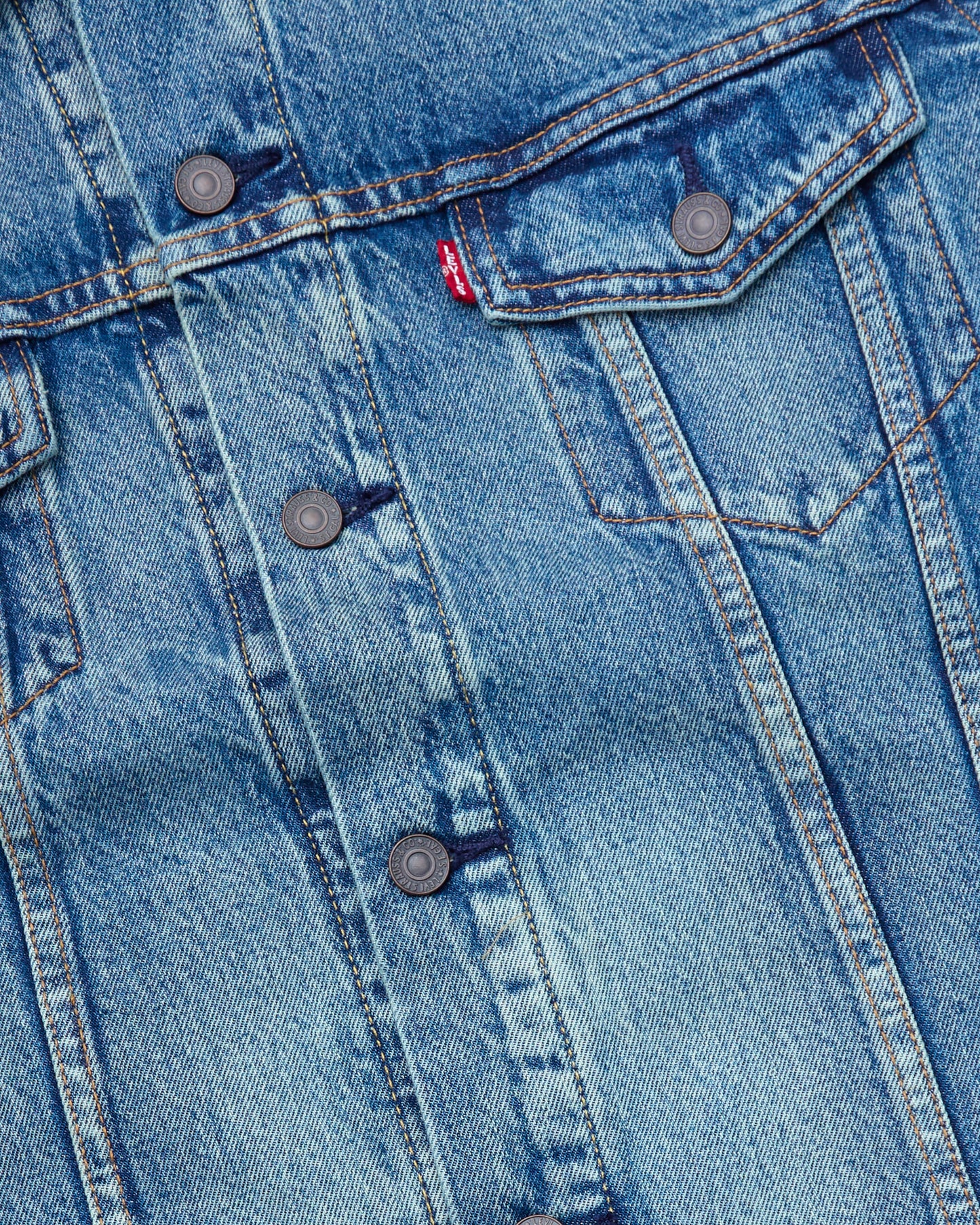 Giacca The Trucker Skyline Blu