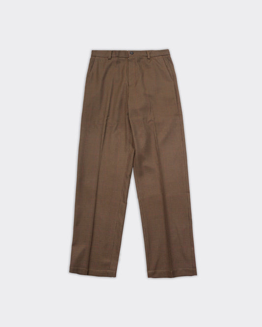 Pantalone Sartoriale Randall Houndstooth Marrone