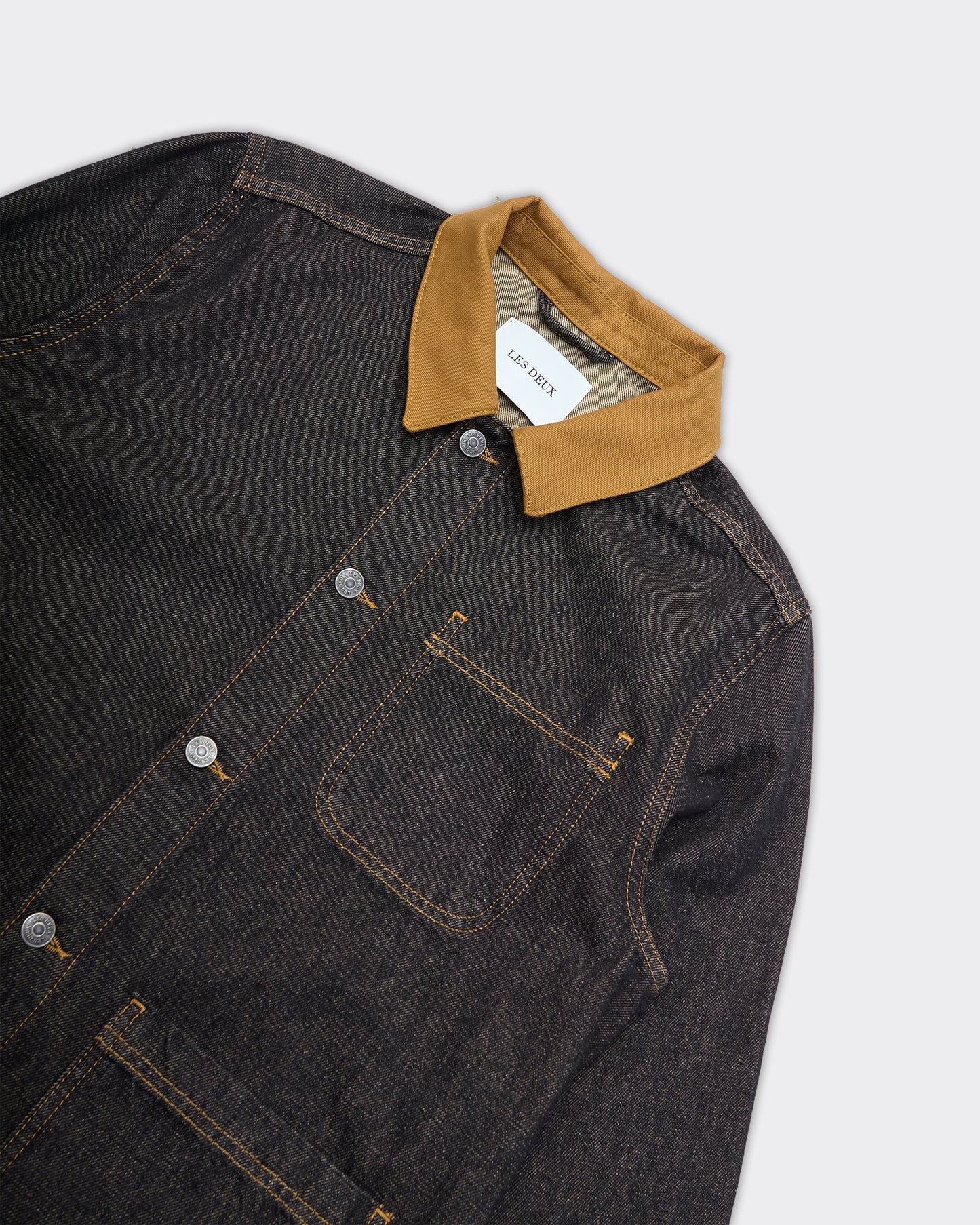 Giacca Layton Overshirt Denim Nera
