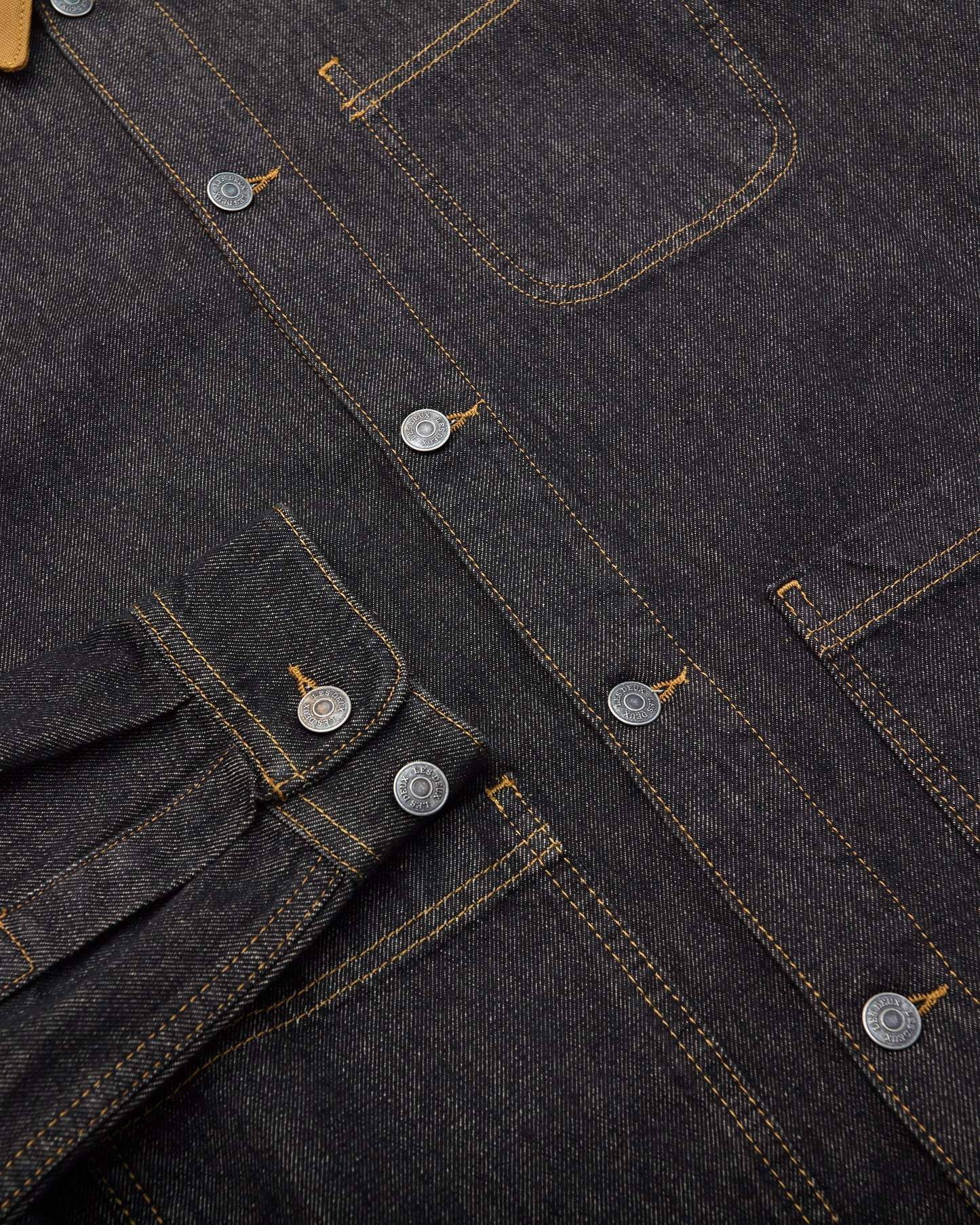 Giacca Layton Overshirt Denim Nera