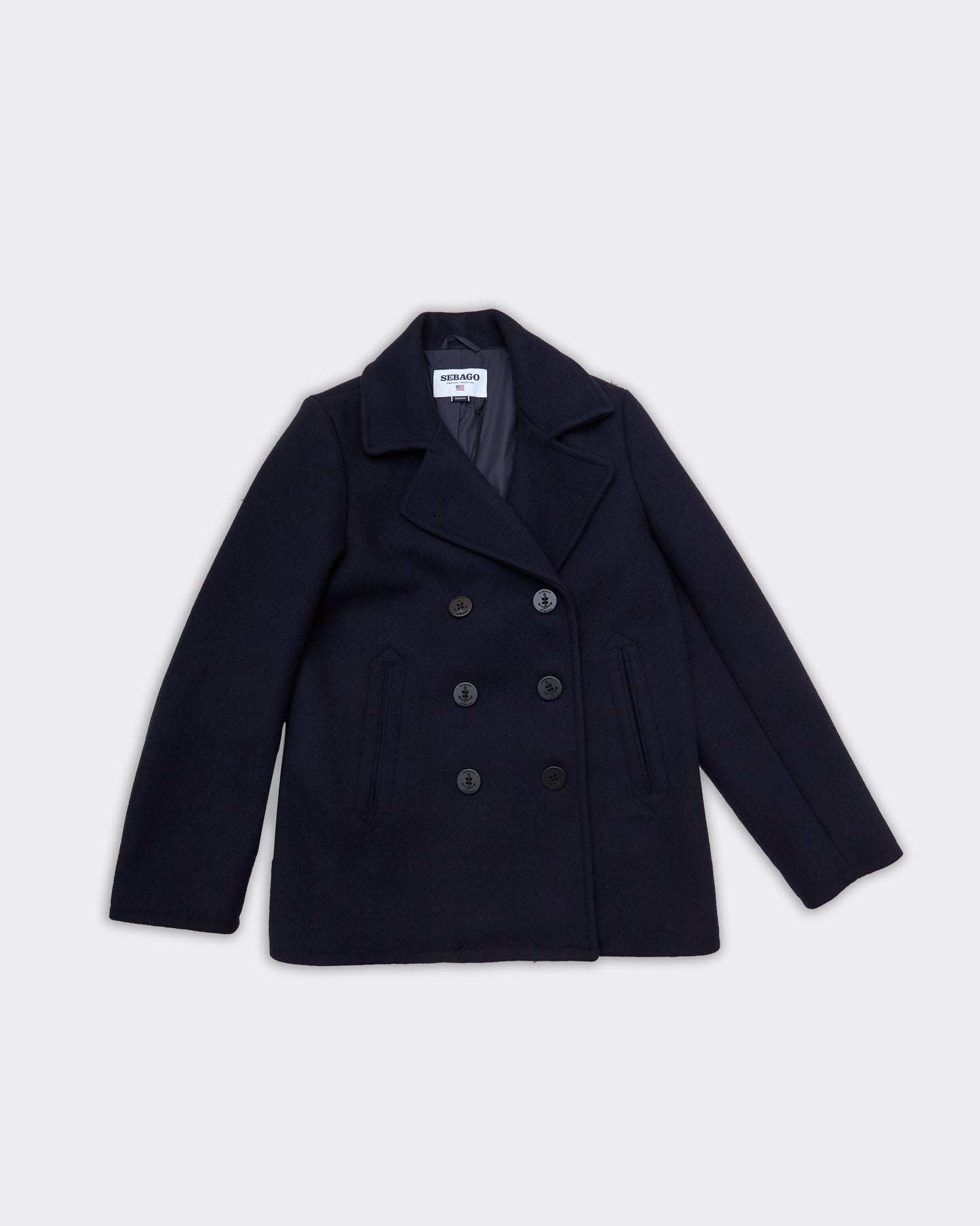 Giacca Reefers Caban Bonded Blu