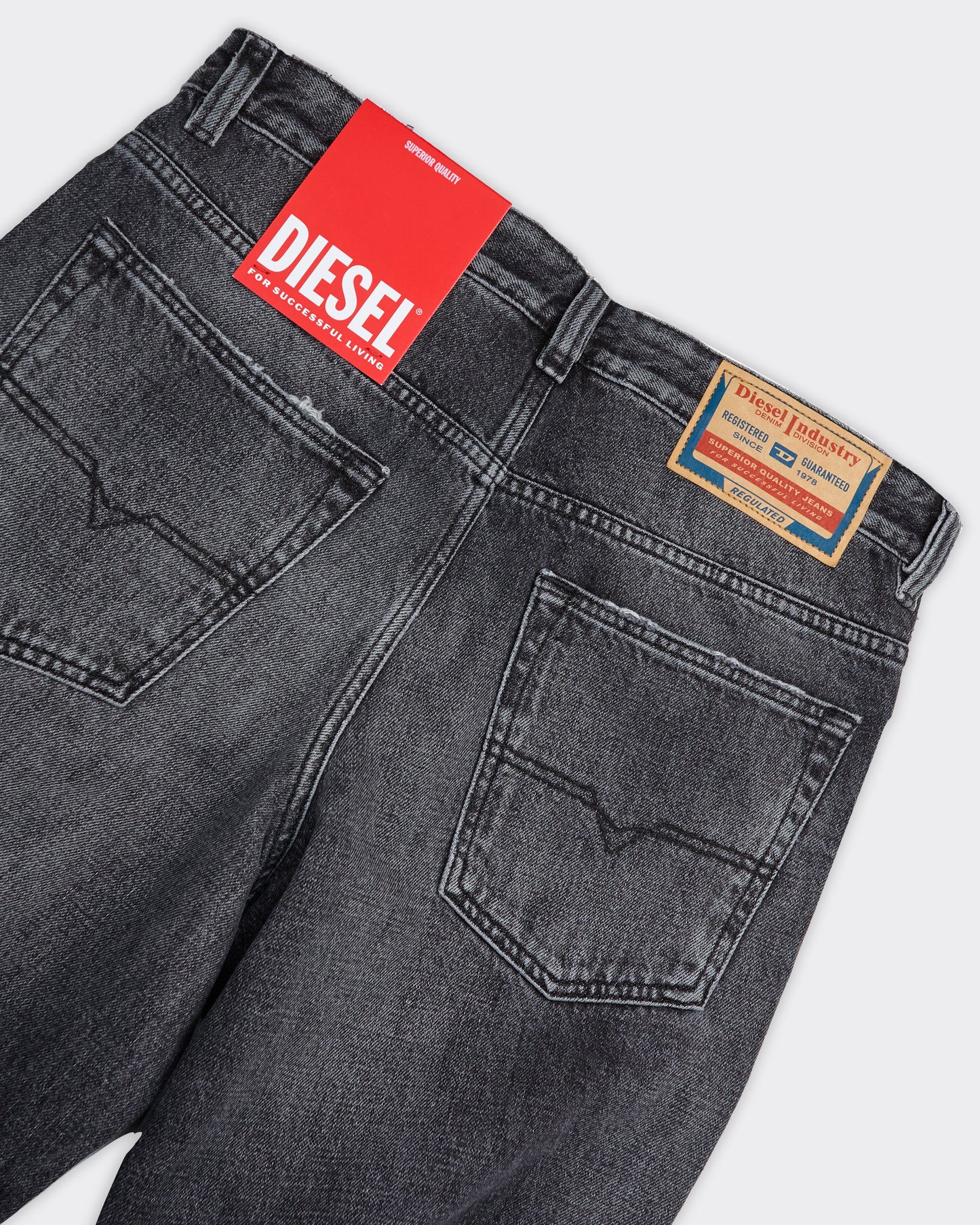 Jeans 2001 D-Macro Denim Nero