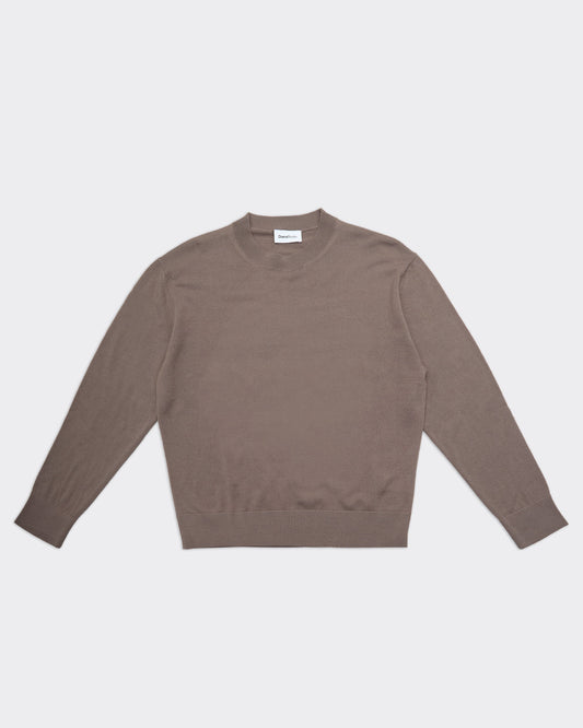 Maglia Crewneck Knit Taupe