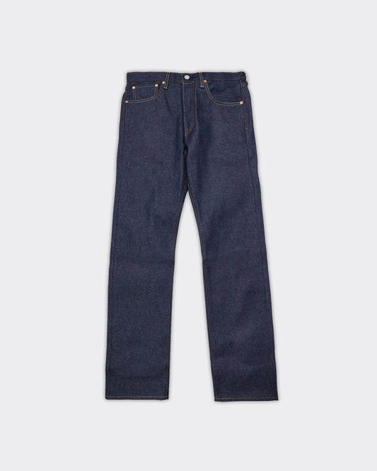 Jeans 501 Original Hudson Selvedge Denim Med Indigo