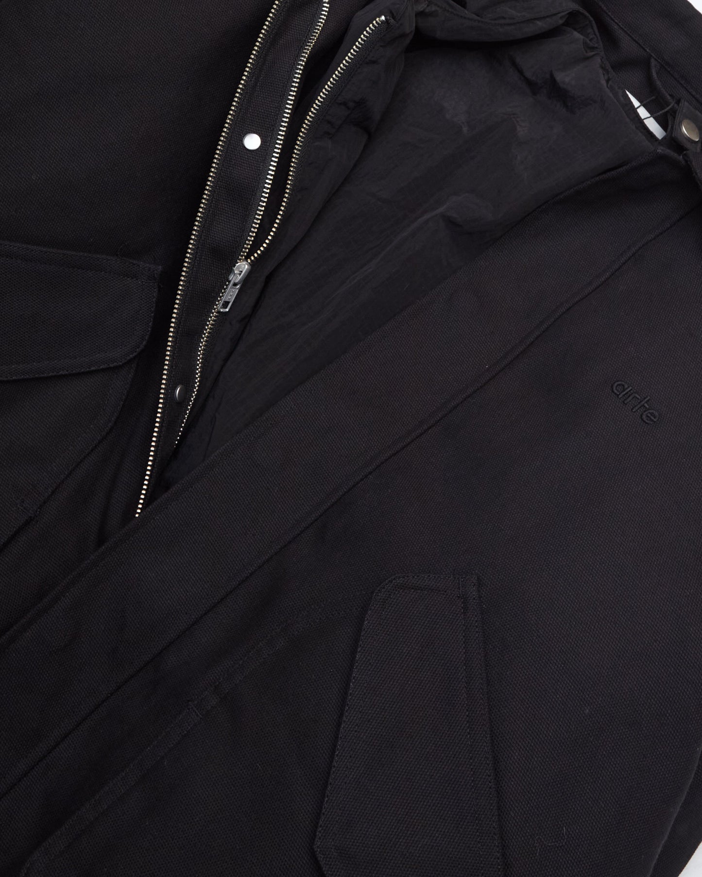 Giacca Inclined Pocket Nera