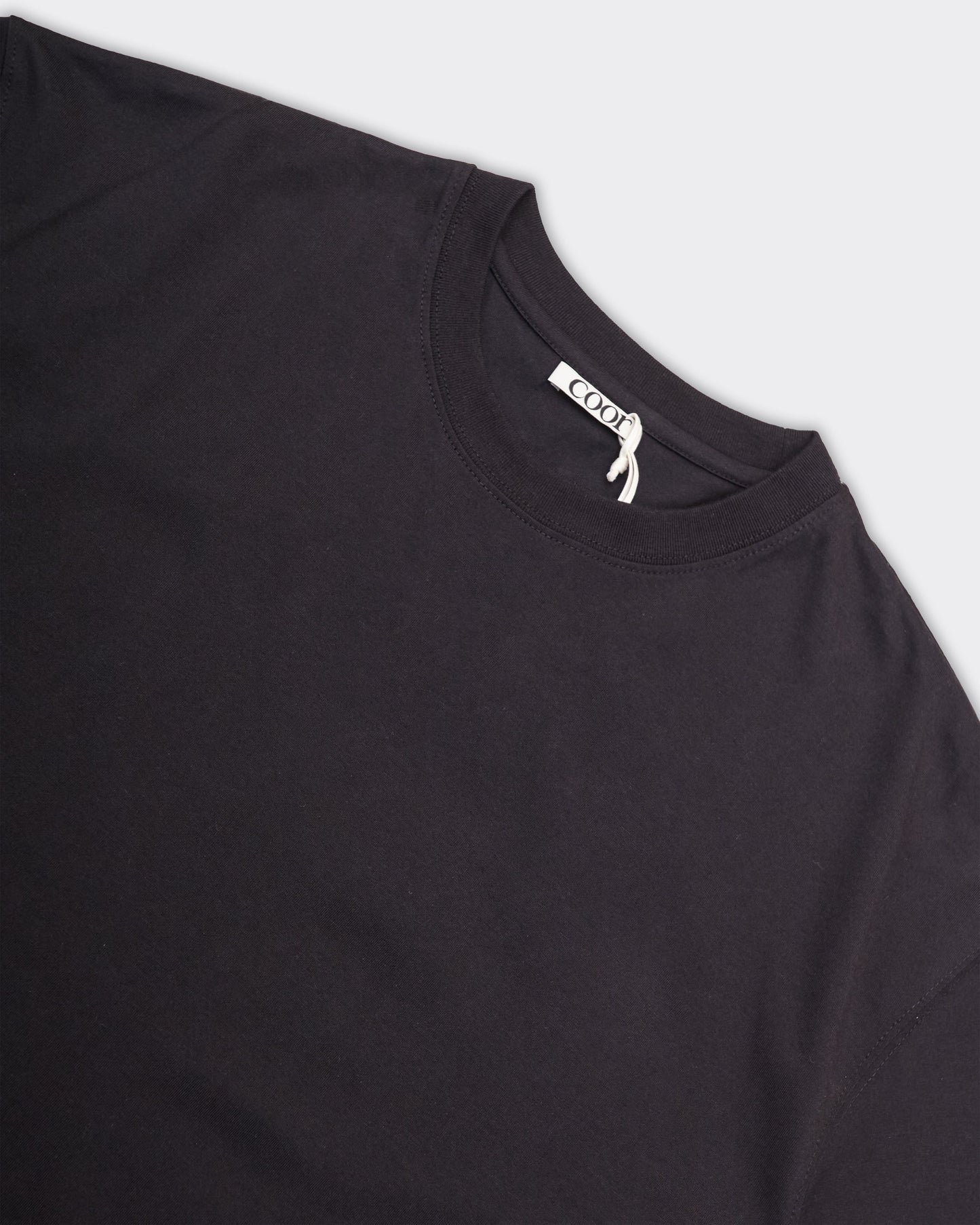 T-Shirt Semi Overfit Nera