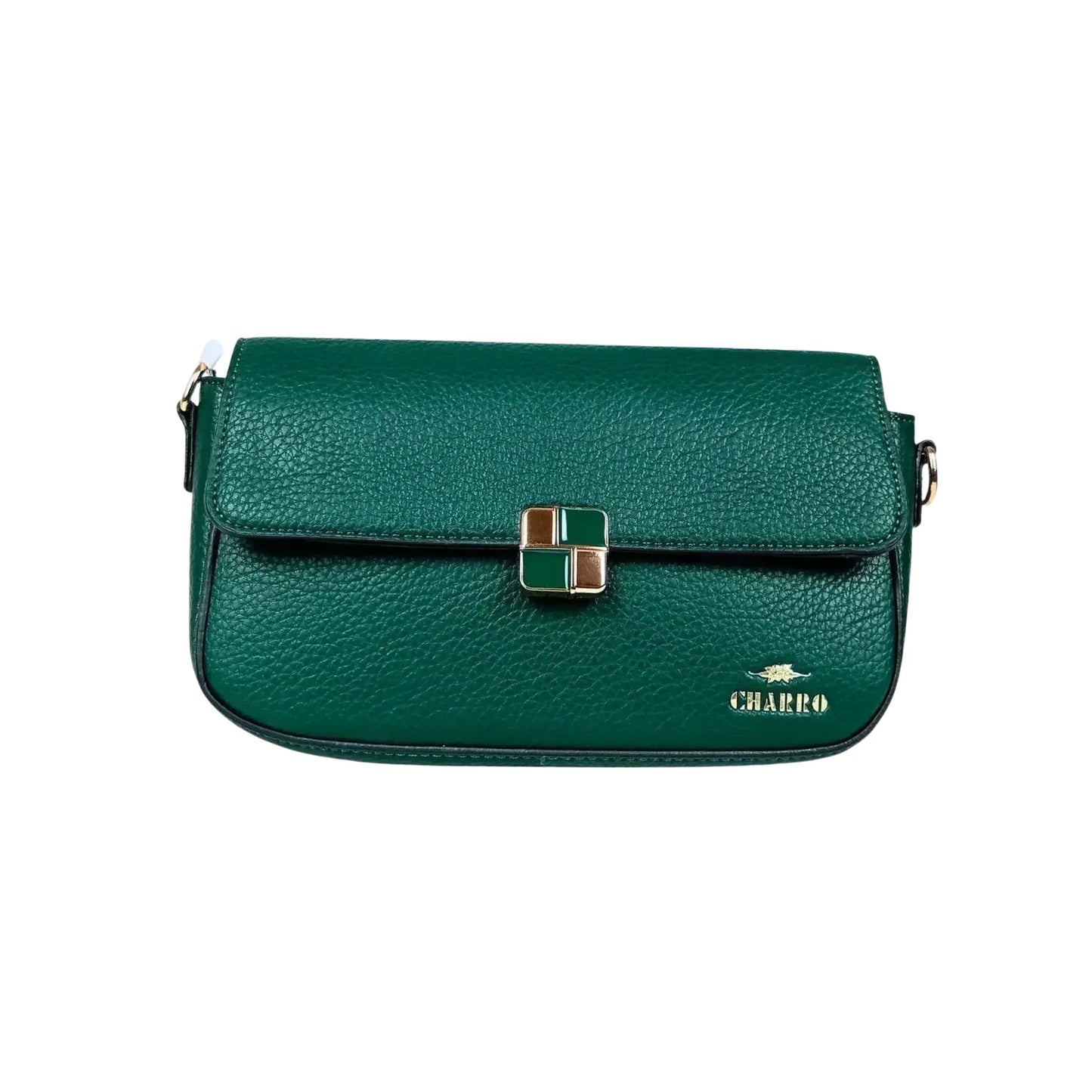 Designer leather crossbody bag with shoulder strap and chain top handle MS-0709