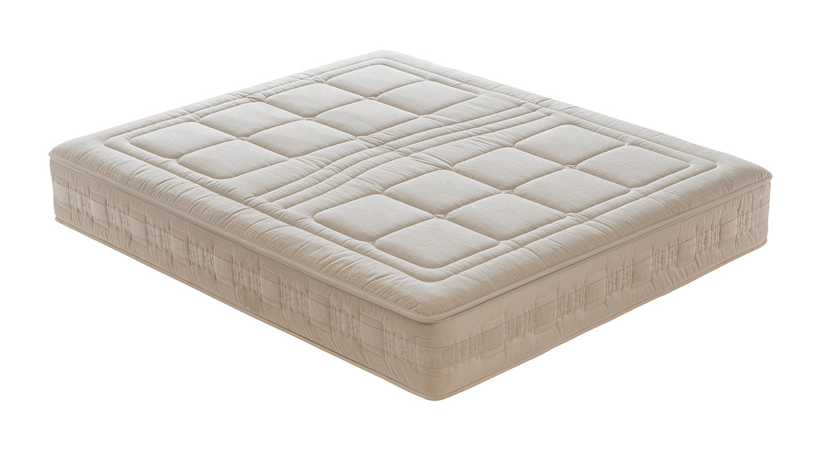Materasso Memory alla Soia H24 Ortopedico Multionda Tessuto LINO e 3D- SOYA MEMORY