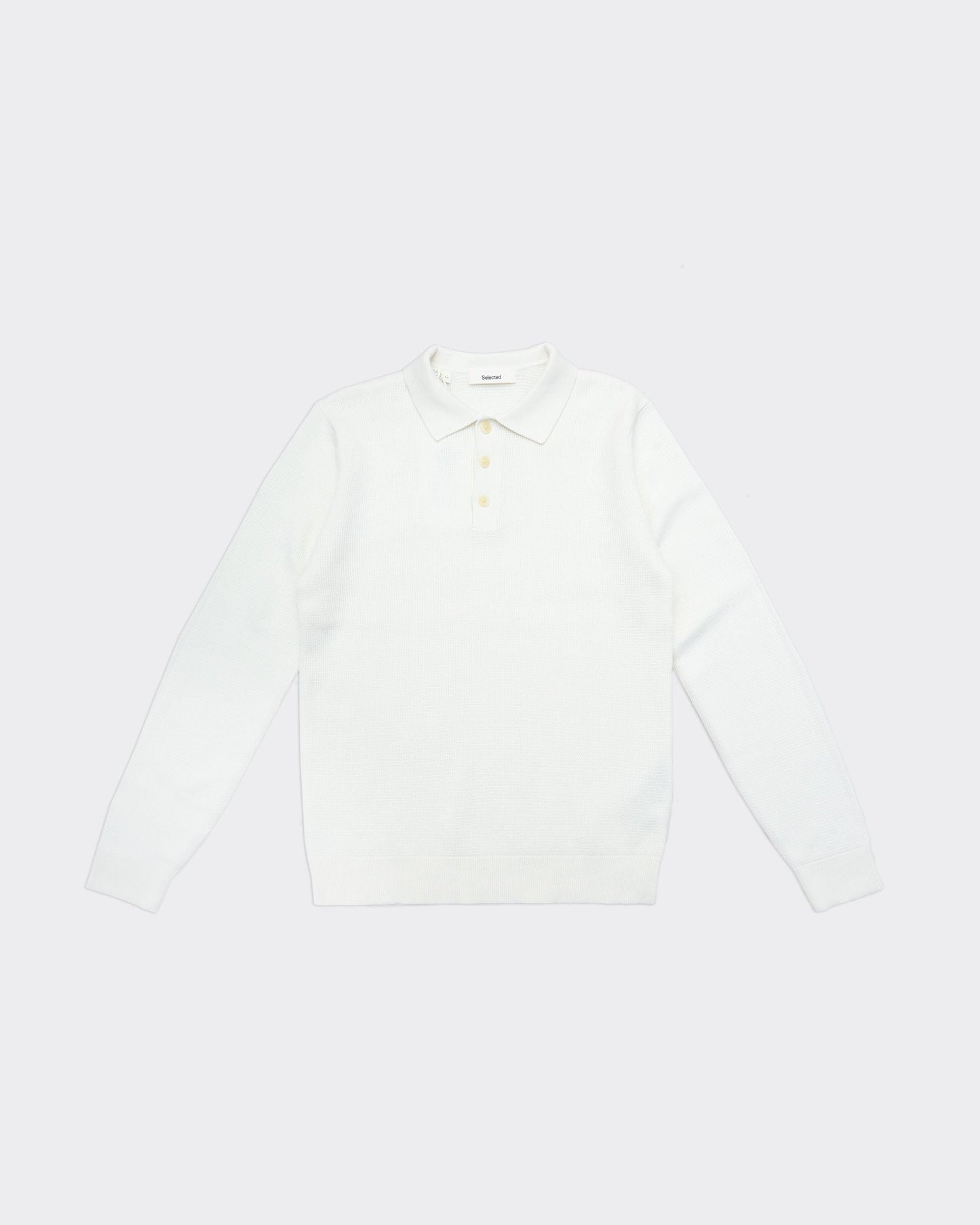 Polo Dane Knit Structure Egret