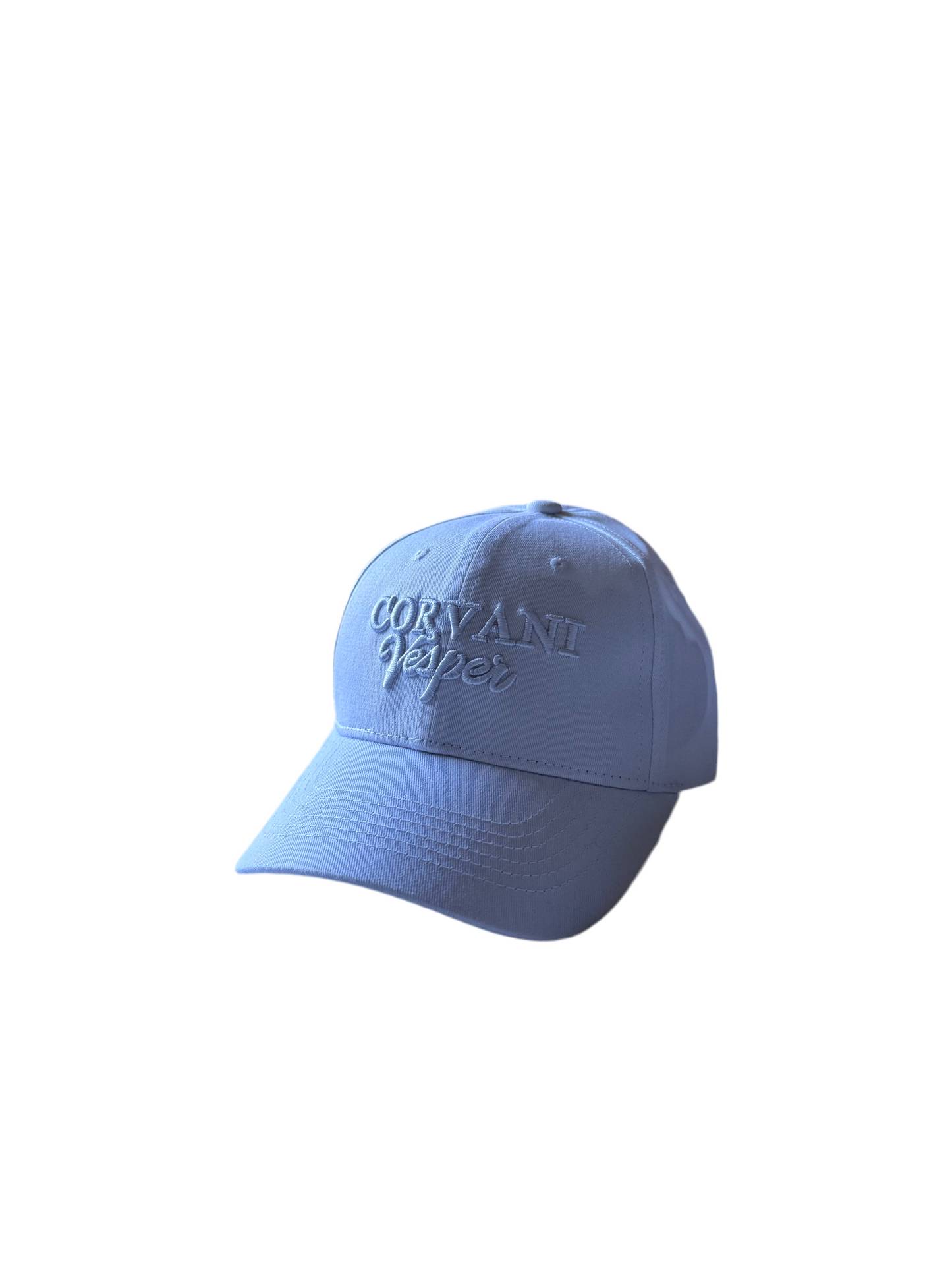 Corvani Vesper Signature Cap In White