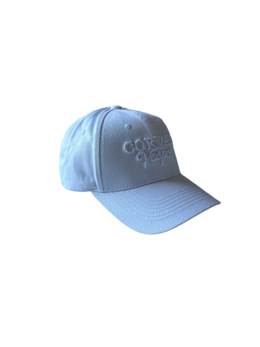 Corvani Vesper Signature Cap In White