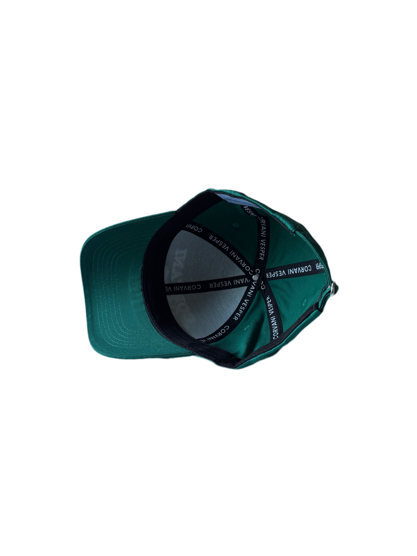 Corvani Vesper Signature Cap In CV Green