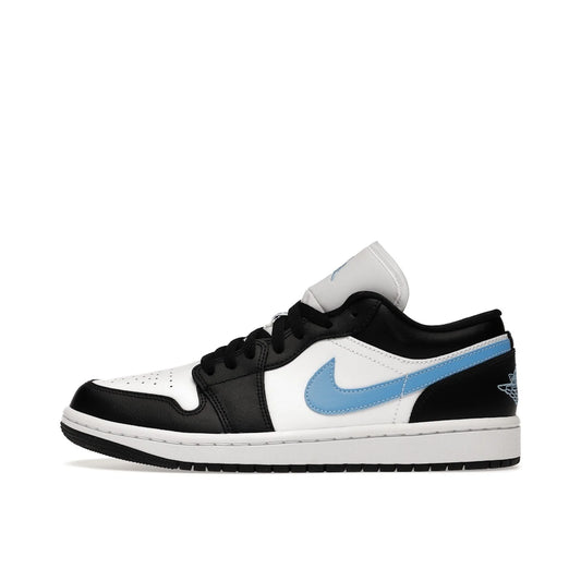 Jordan 1 Low Black University Blue White (Women's)