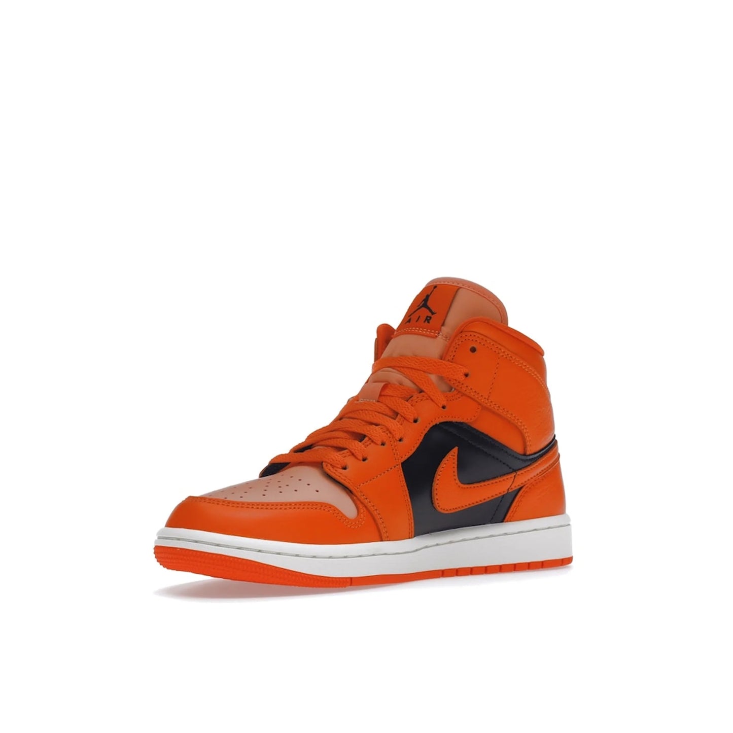Jordan 1 Mid SE Rush Orange Crimson Bliss (Women's)