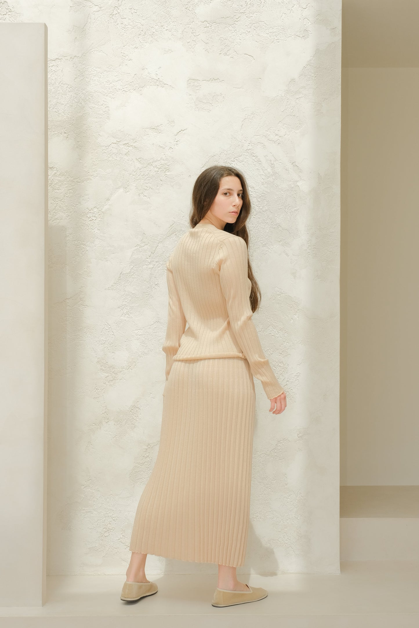 Extra Fine Merino Wool V Neck Cardigan