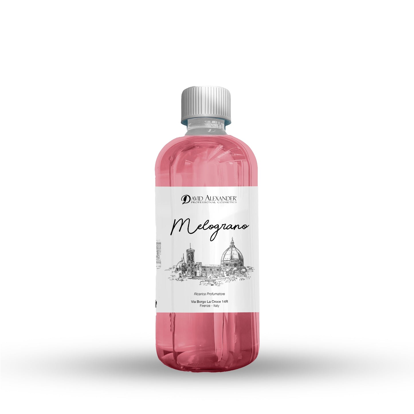 David Alexander Professional Cosmetics  Profumatore Melograno 500 ml – Fruttata, Elegante, Artigianale