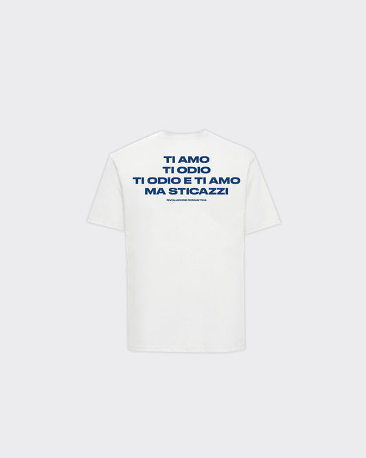 T-Shirt Ti Amo Ti Odio Bianca