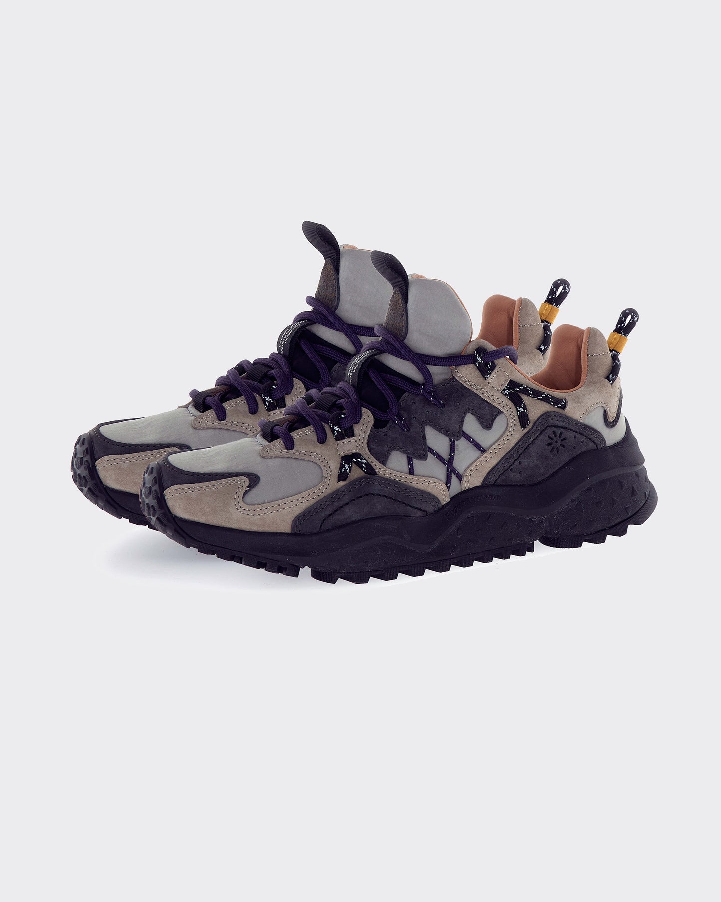 Sneakers Yamabushi Uni Suede/Nylon Dark Grey/Light-Grey