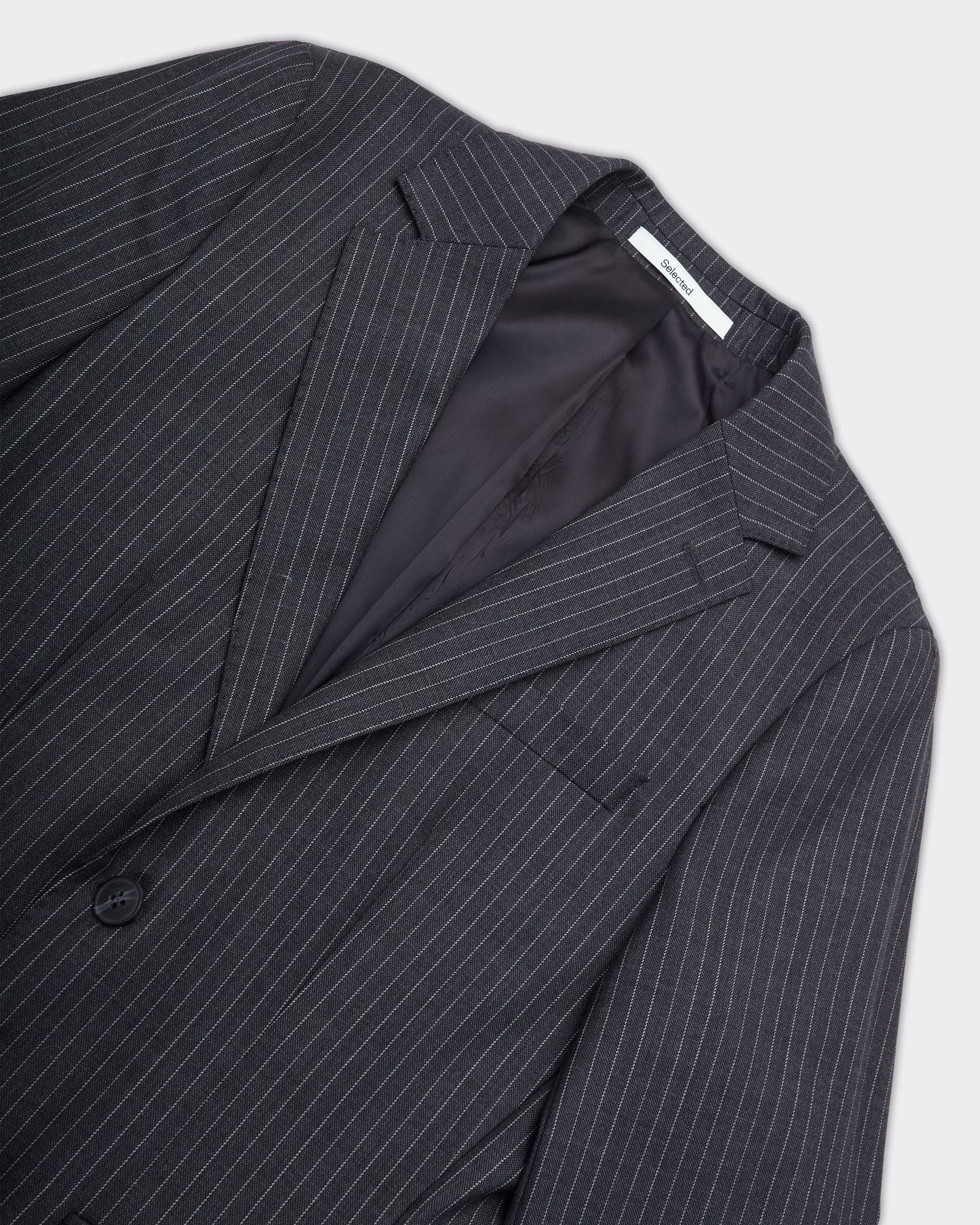 Blazer Theo Pinstriped Grigio