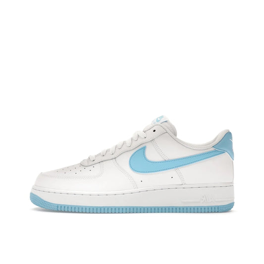 Nike Air Force 1 Low '07 White Aquarius Blue