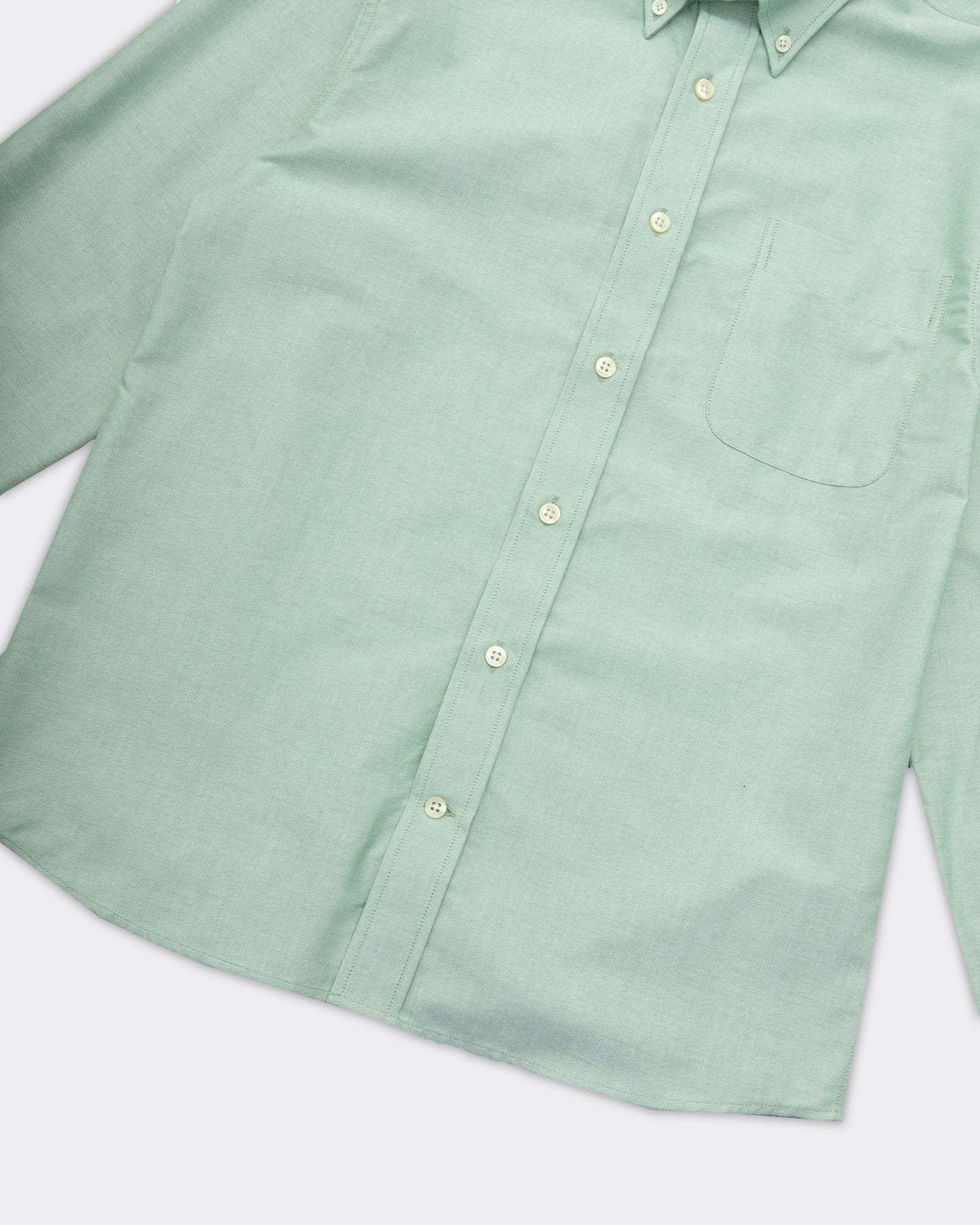 Camicia Whaleback Botton Down Verde