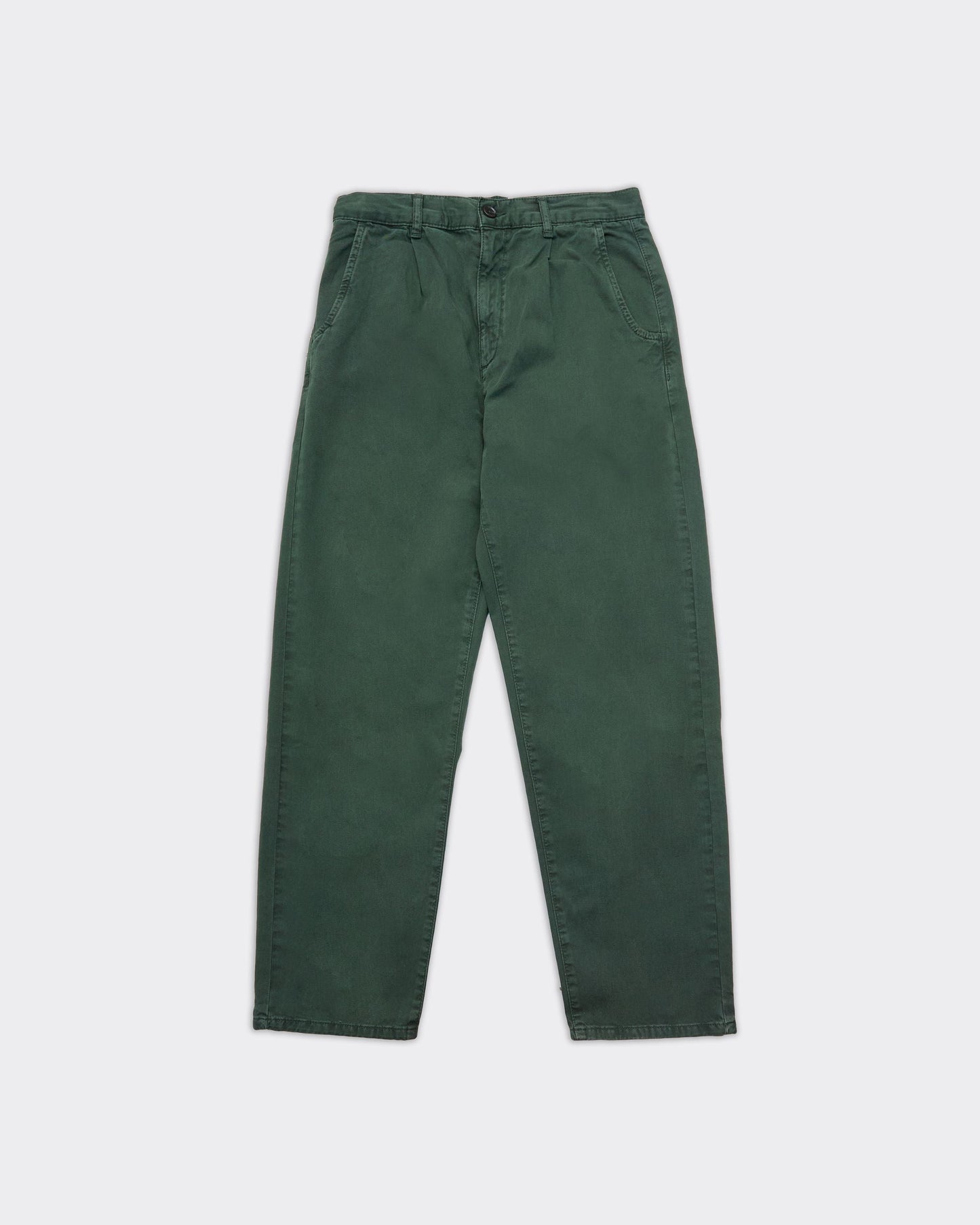 Pantalone Romeo Chino Pleated Verde