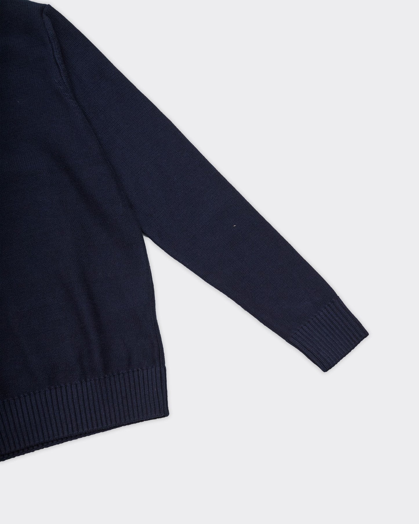 Knit Axel Half Zip Sky Captain