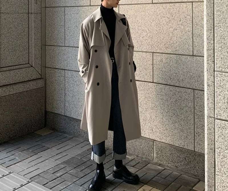 Trench Doppiopetto Uomo - Old Money®