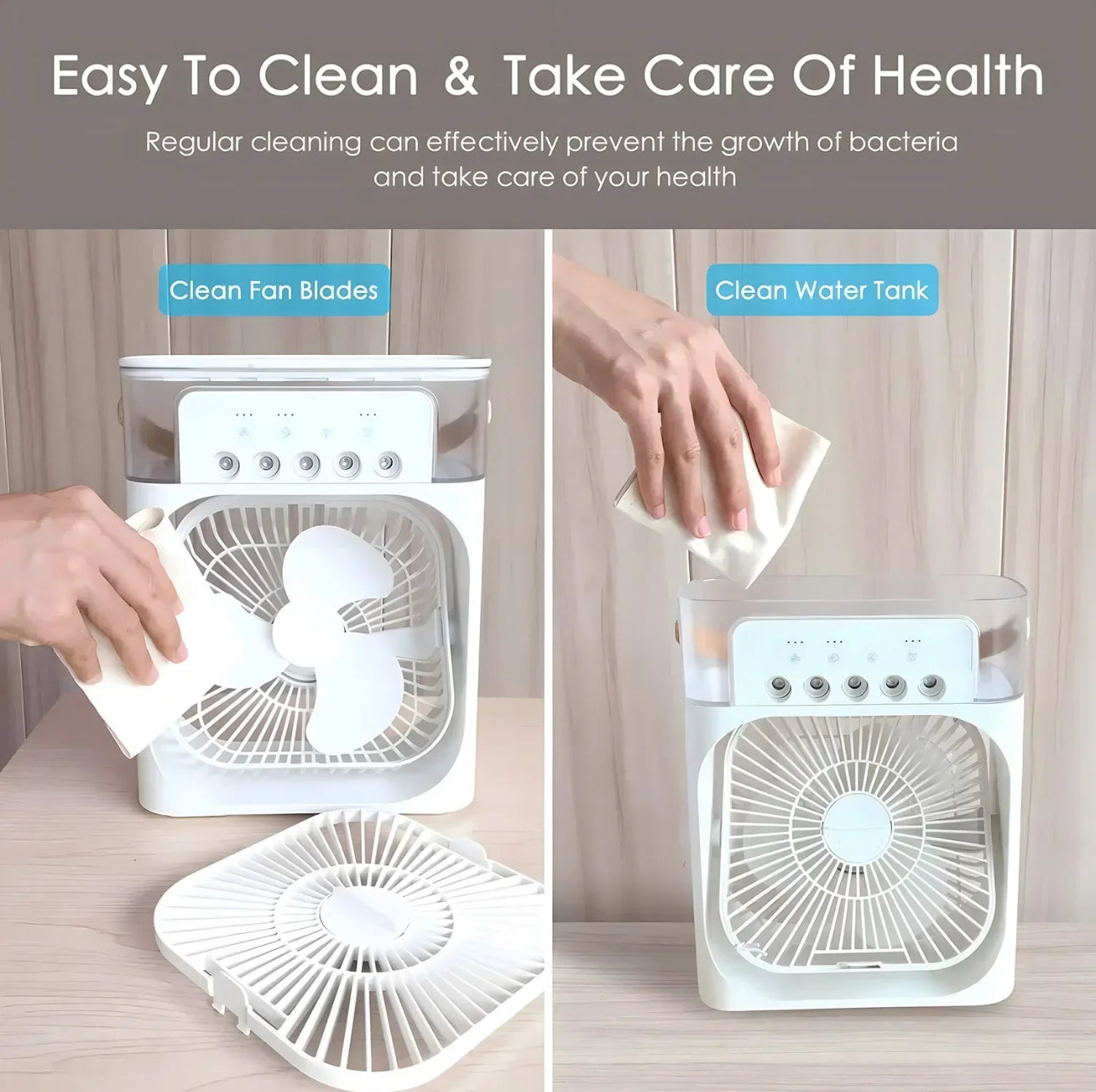 Portable Noiseless Air Conditioner Fan