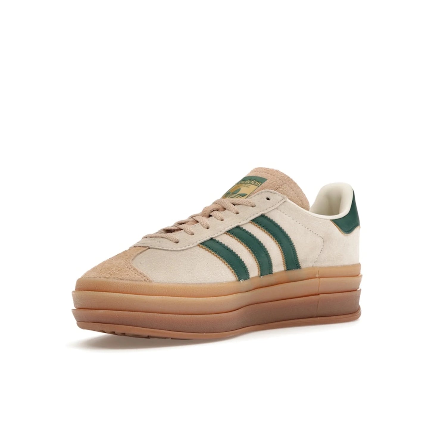 adidas Gazelle Bold Magic Beige Collegiate Green (Women's)