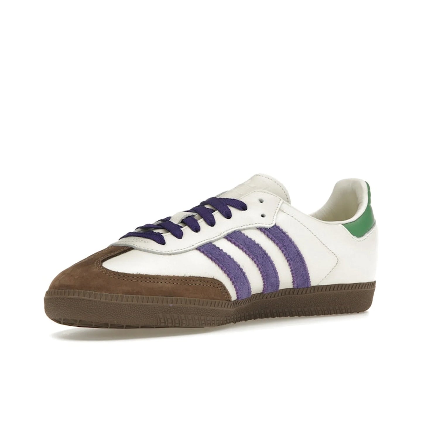 adidas Samba OG Off White Core Purple Green Brown (Women's)