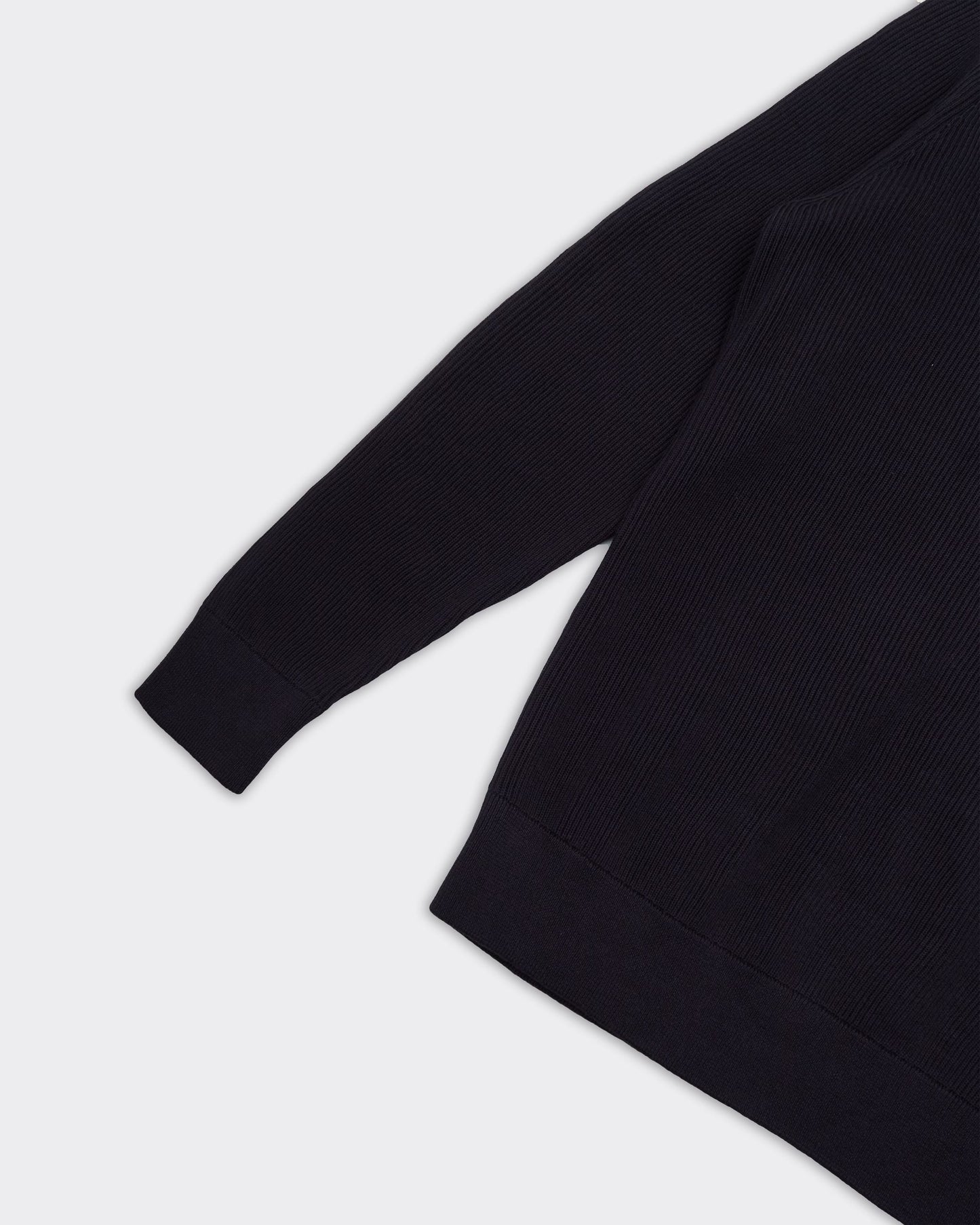 Maglione Kevin Ribbed Nero