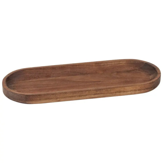 Oval Wooden Tray