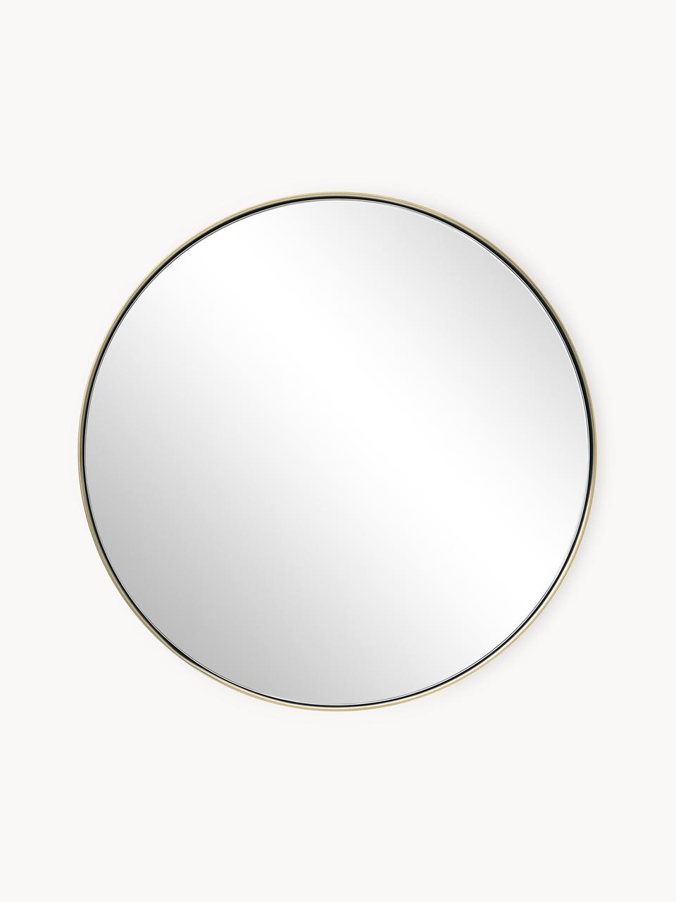 Round Gold Wall Mirror