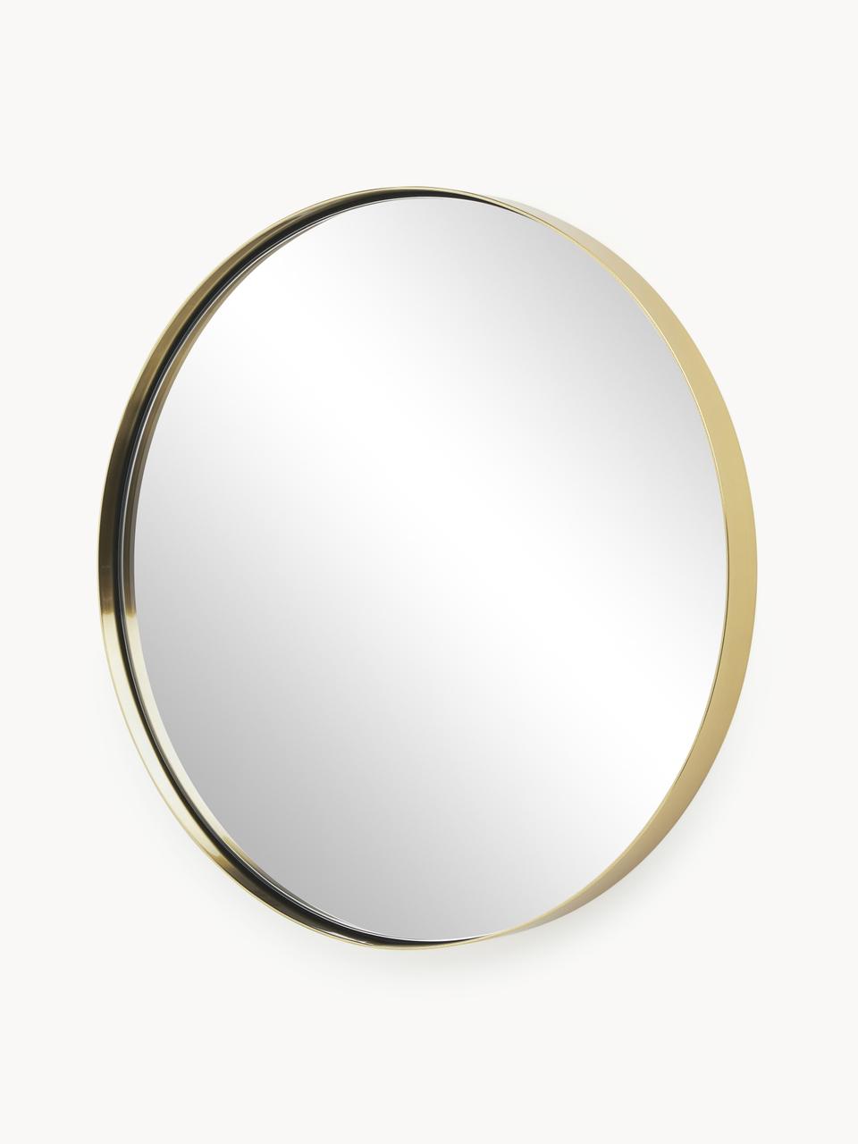 Round Gold Wall Mirror