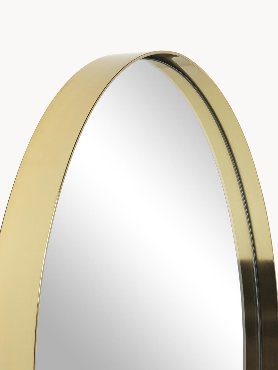 Round Gold Wall Mirror