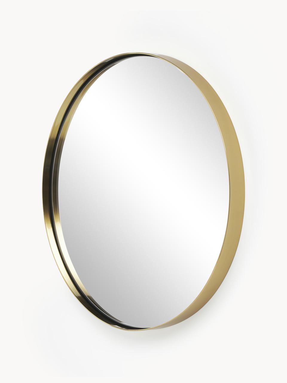 Round Gold Wall Mirror