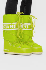 Moon Boot Stivali Lemon Green